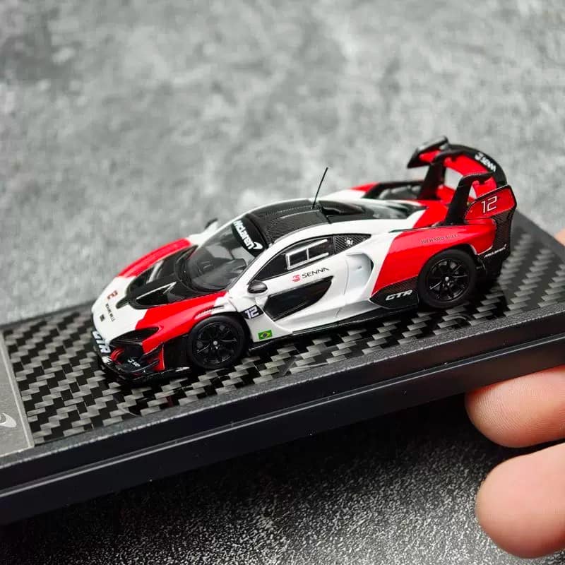 LCD Models 1:64 McLaren Senna GTR Diecast Model Car – Alloy Hypercar Collectible
