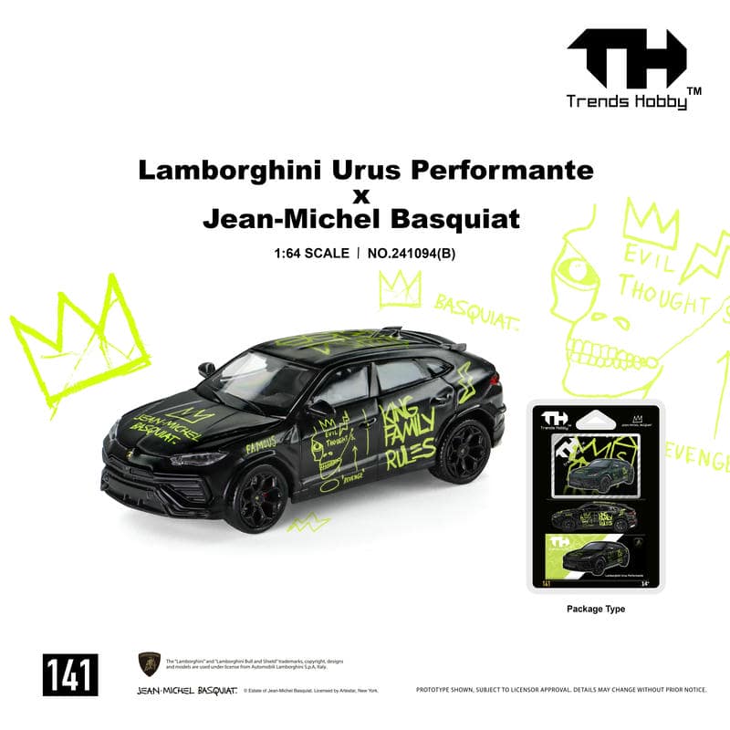 Time Micro TH 1:64 Lamborghini Urus Performante #141 Diecast Model