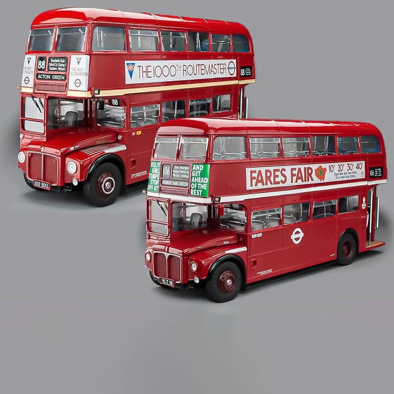 SunStar 1:24 London Double-Decker Bus Diecast Model Car