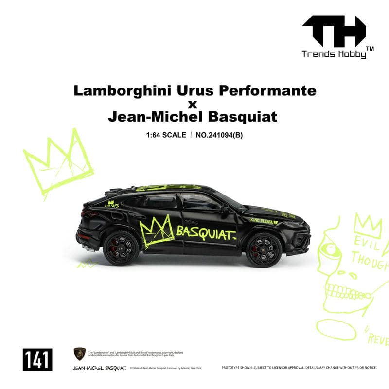 Time Micro TH 1:64 Lamborghini Urus Performante #141 Diecast Model