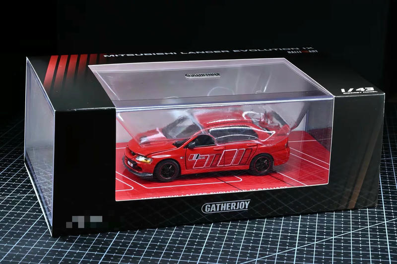GATHERJOY 1:43 Mitsubishi Lancer Evolution IX RALLIART Diecast Model