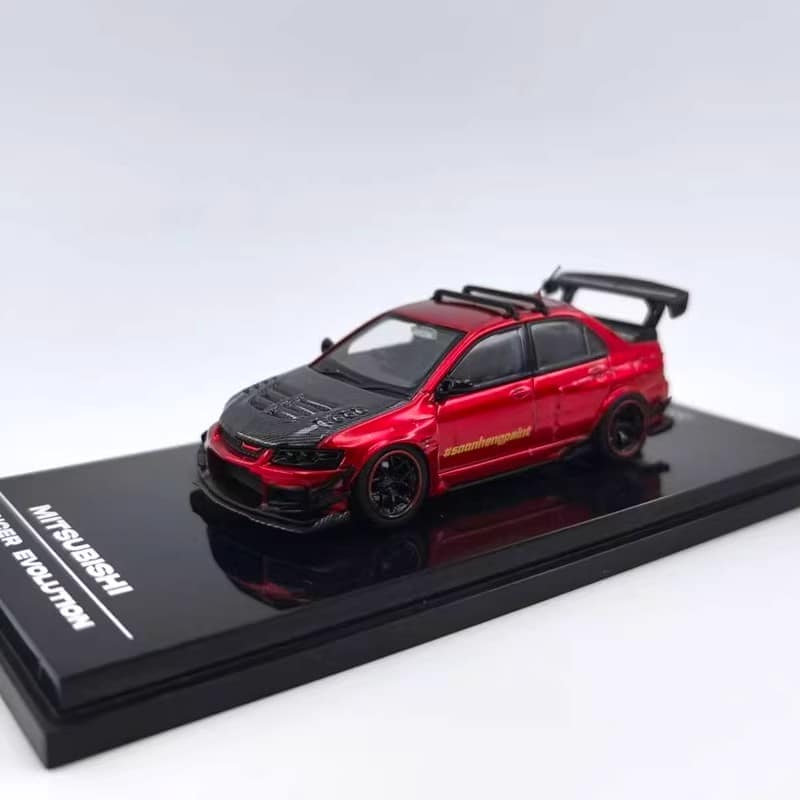 IHCM 1:64 Mitsubishi Lancer Evolution IX Malaysia Limited Modified Diecast Model