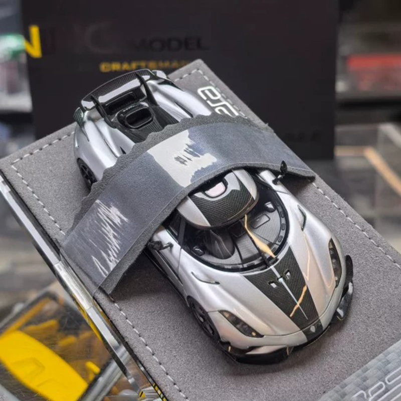 Gryning 1:43 Koenigsegg Regera Moonlight Silver Resin Model