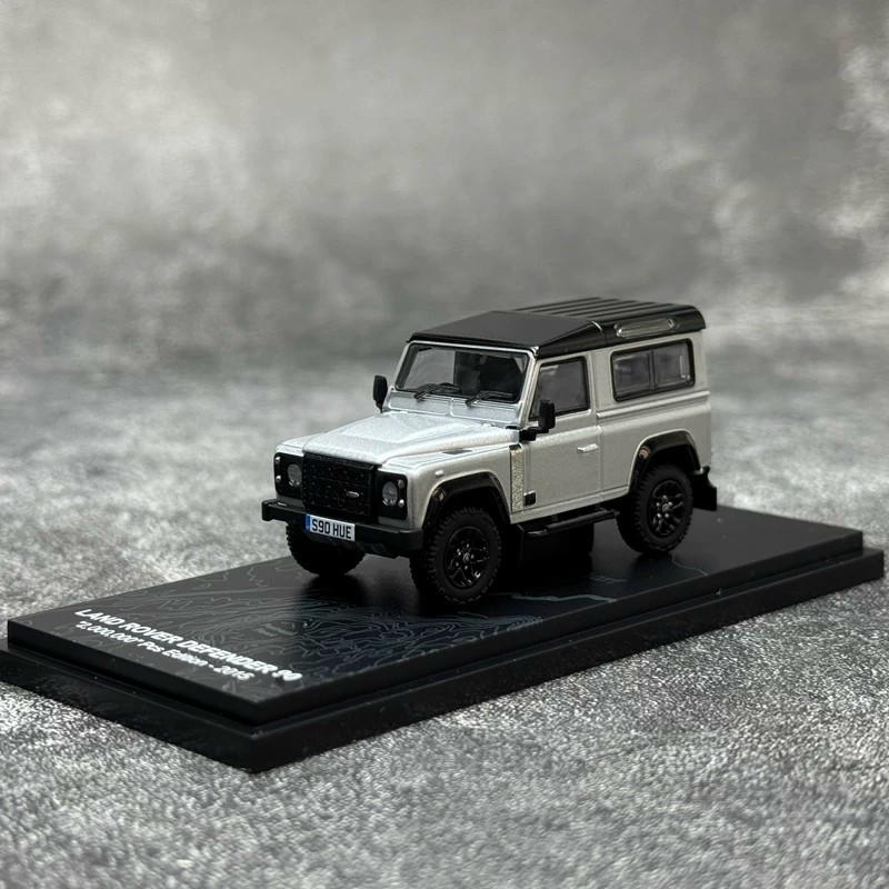 ARbox 1:64 Land Rover Defender 90 Diecast Model Car — Silver