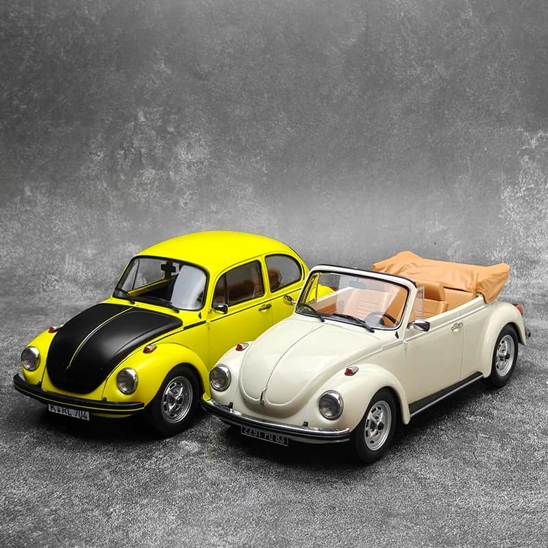 NOREV 1:18 Volkswagen Beetle 1303 Cabriolet Diecast Model – Classic VW Bug