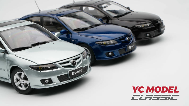 YC Model Mazda6 Coupe 1:18 Diecast Model Car