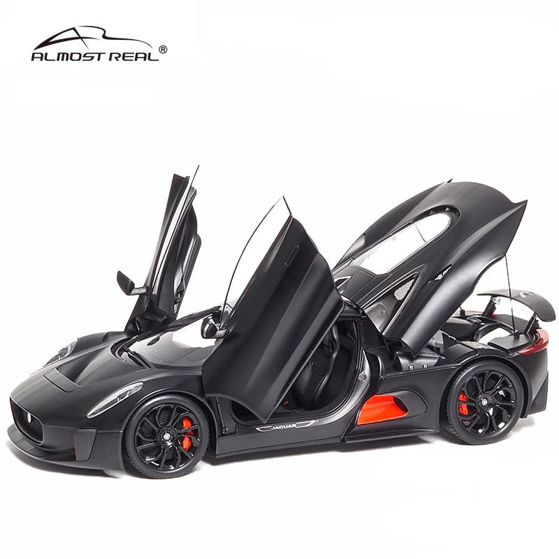 AR almost real Jaguar CX75 2013 1:18 alloy fully open car model limited edition