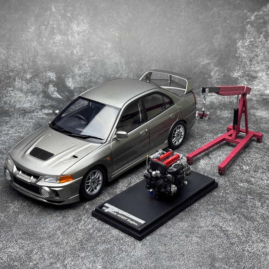 MotorHelix 1:18 Mitsubishi Lancer EVO 4th Generation Diecast Car