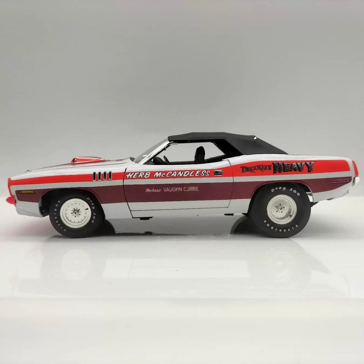 ACME 1:18 1971 Plymouth Hemi Cuda Diecast Model Car – American Muscle