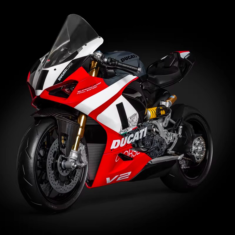Pocher 1:4 Ducati Panigale V2 Superquadro Final Edition Assembly Model Kit – HK124