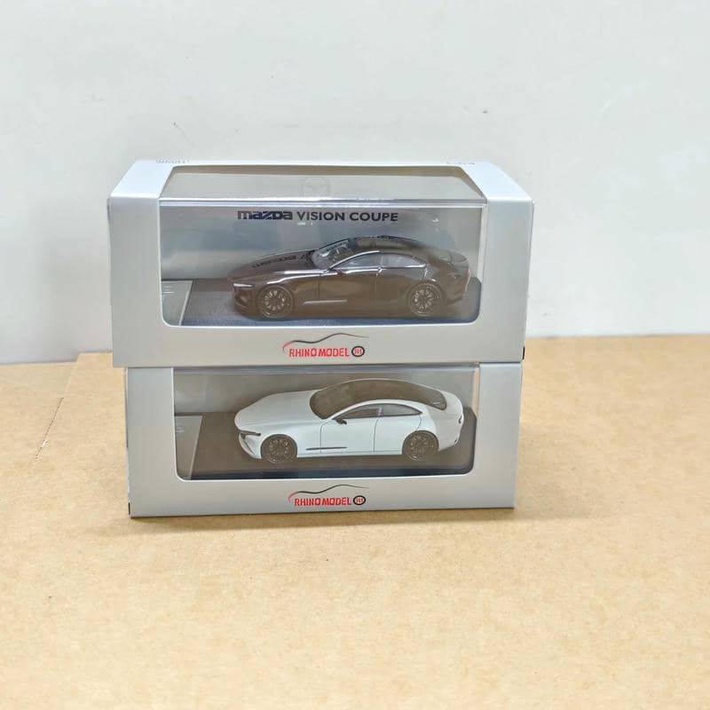 Rhino Model 1:64 Mazda RX-VISION &amp; VISION COUPE Concept Car Diecast Models – Alloy Collectibles