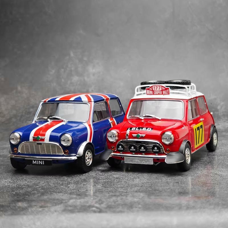Tiny 1:18 Mini Cooper Morris 1300 Model Car – YX car model