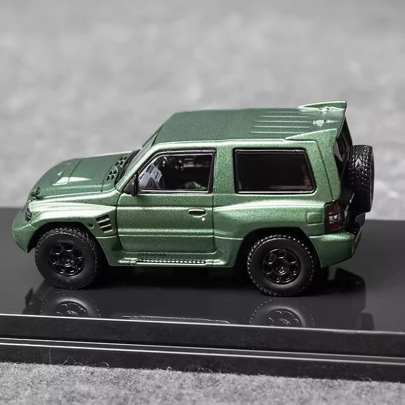INNO 1:64 Mitsubishi Pajero Evo RALLIART Diecast Car – YX car model