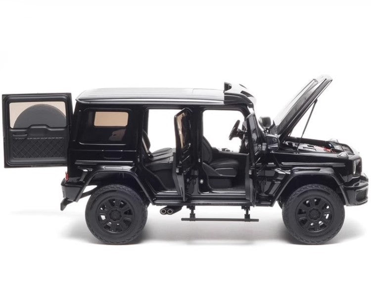 Brabus 800 G-Class G 63 4×4² – 1:18 Diecast Model by Almost Real (Black – Fully Open, Limited to 600 Units)（860541）