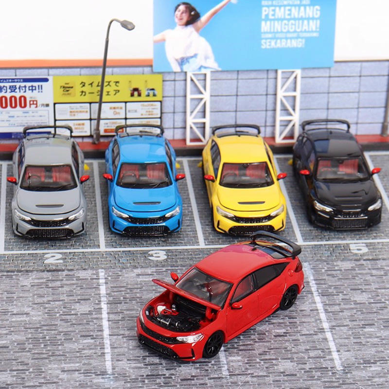 MotorHelix 1:64 Honda Civic Type R FL5 Christmas Edition