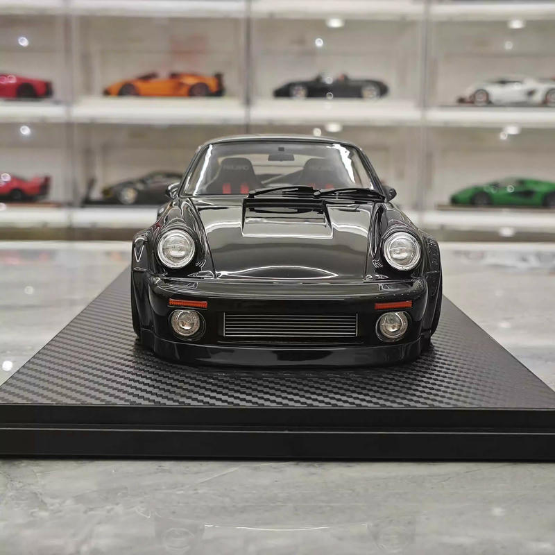 Ignition 1:18 Porsche 964 RWB Blackbird Wangan Resin Model — IG3594