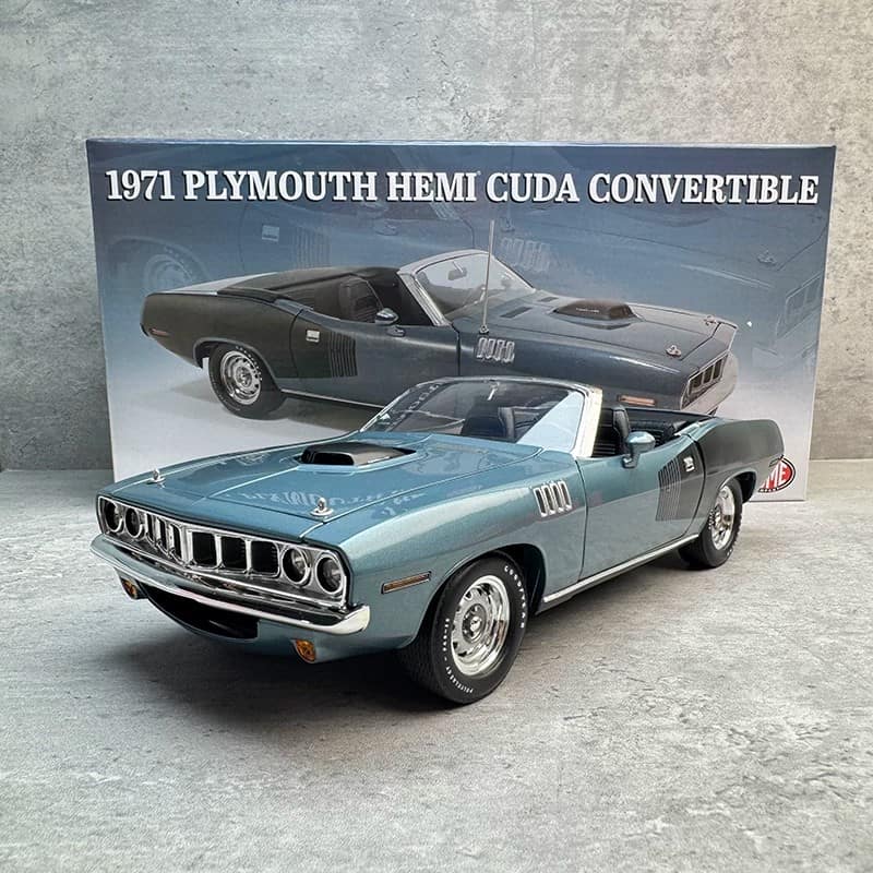 ACME 1:18 1971 Plymouth Hemi Cuda Diecast Model Car – American Muscle Collector
