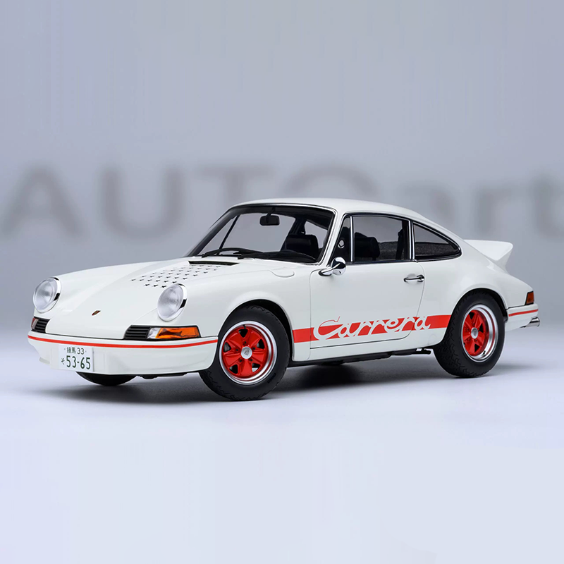 AUTOart 1:18 Porsche 911 Carrera 2.7 RS Model Car – Classic Porsche Sports Car Collectible