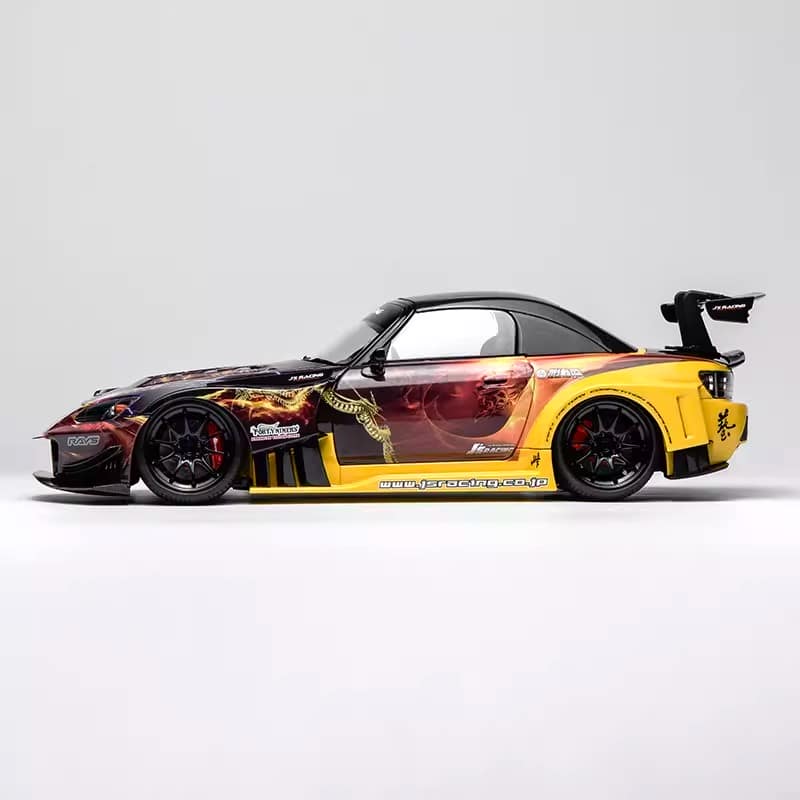 Motorhelix 1:18 Honda S2000 J’s Racing “Maou” Tuned Diecast Model
