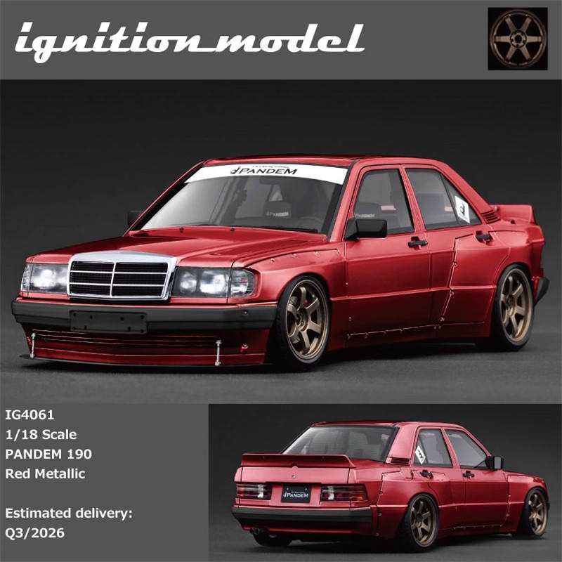 Ignition Model 1:18 PANDEM 190 Resin Model – YX car model