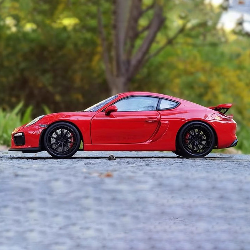Schuco Porsche Cayman GT4 1:18 Diecast Model Car