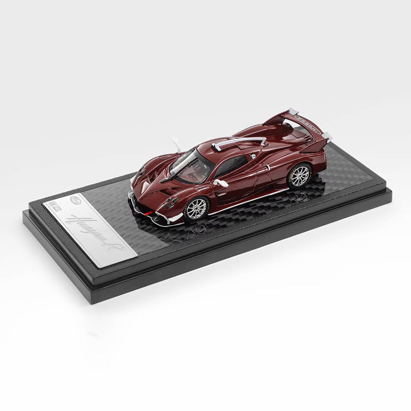 LCD 1:64 Pagani Huayra R Diecast Model Car– Red Carbon