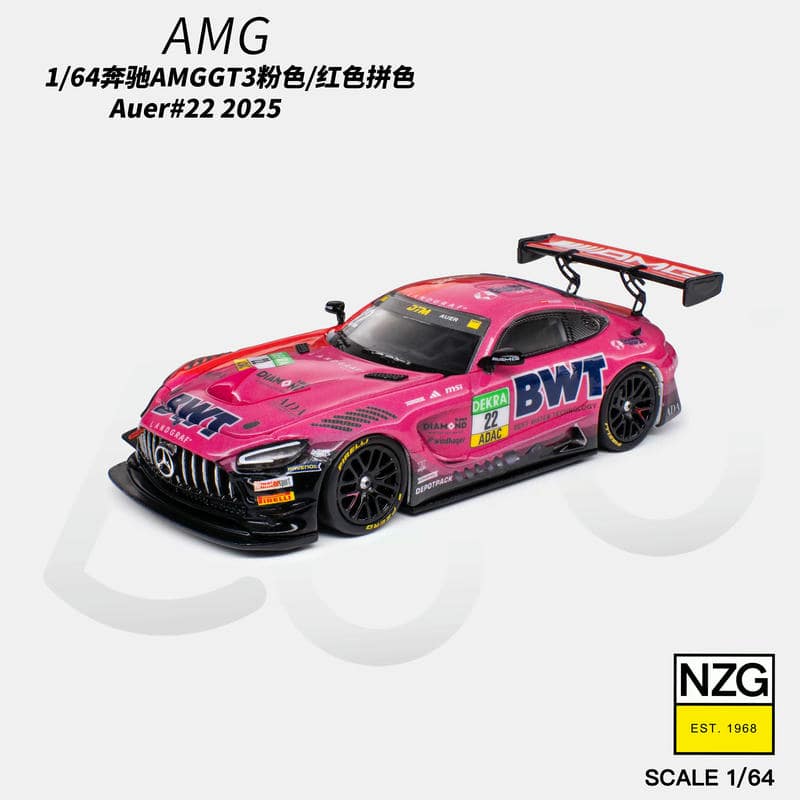 KILO Works 1:64 Mercedes-AMG GT3 EVO Diecast Model – GT Racing Collector Edition