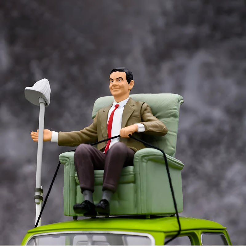 Tiny 1:18 BMW MINI Cooper Mr. Bean Diecast Model