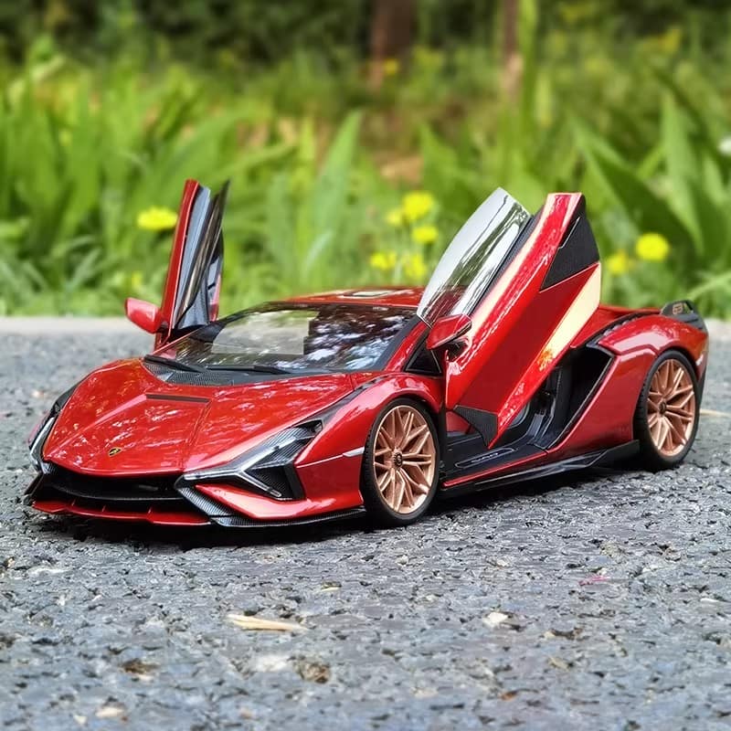 Bburago 1:18 Lamborghini Sián FKP 37 Alloy Diecast Model Car