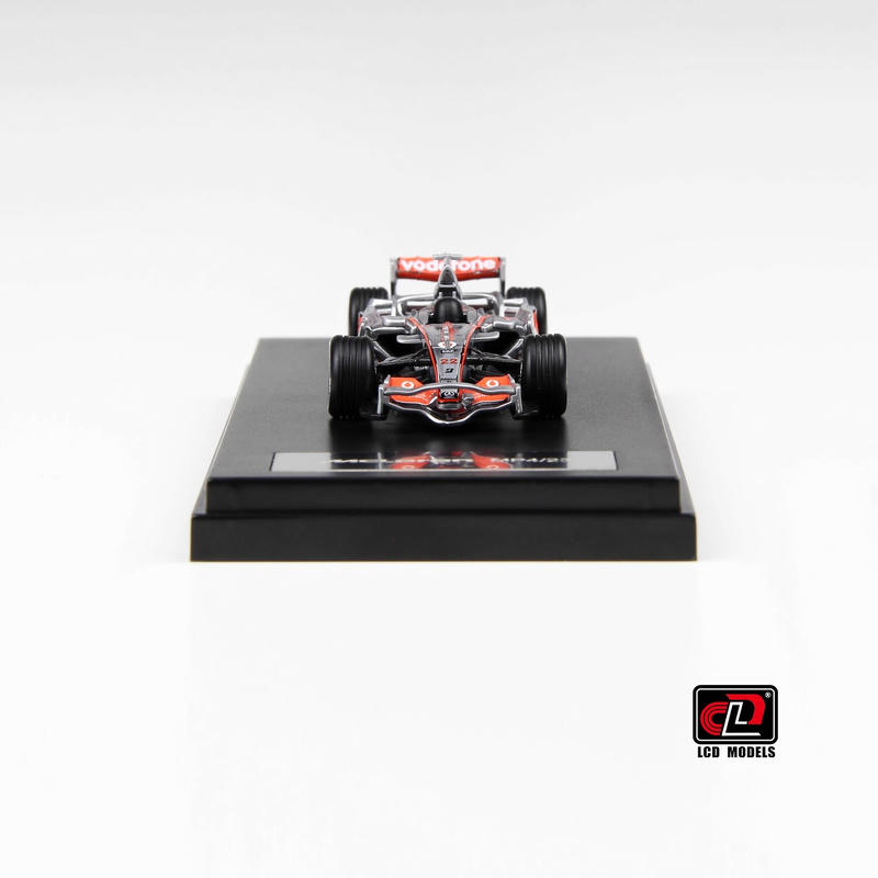 LCD 1:64 McLaren MP4-23 Diecast Car – Silver – YX car model