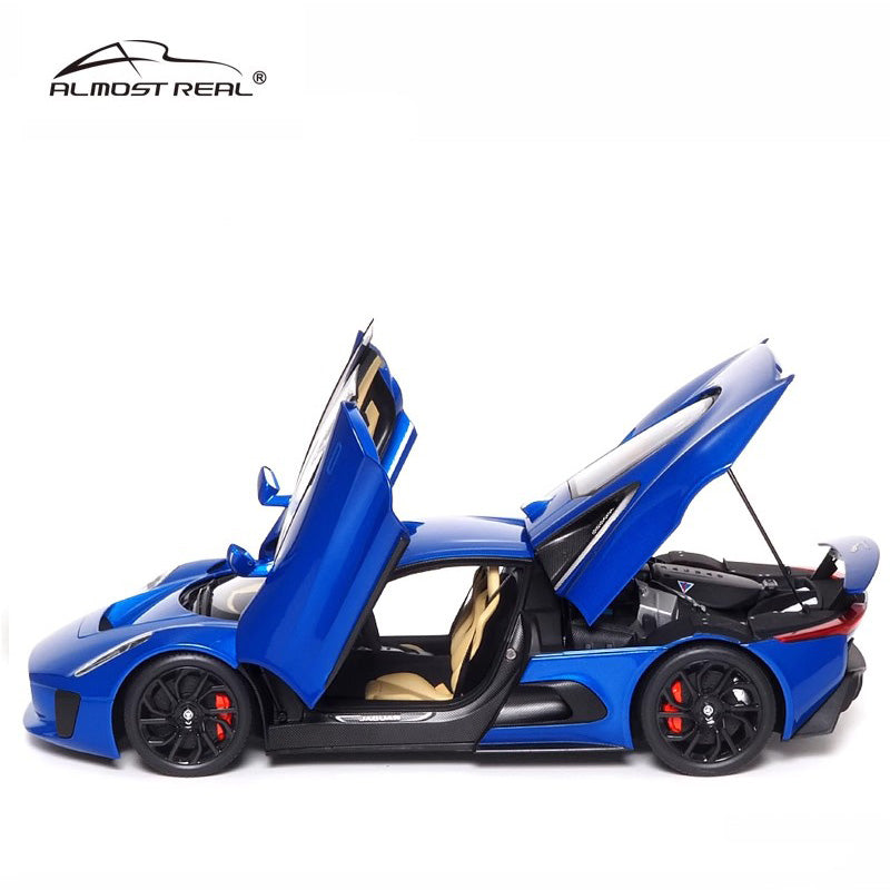 AR almost real Jaguar CX75 2013 1:18 alloy fully open car model limited edition
