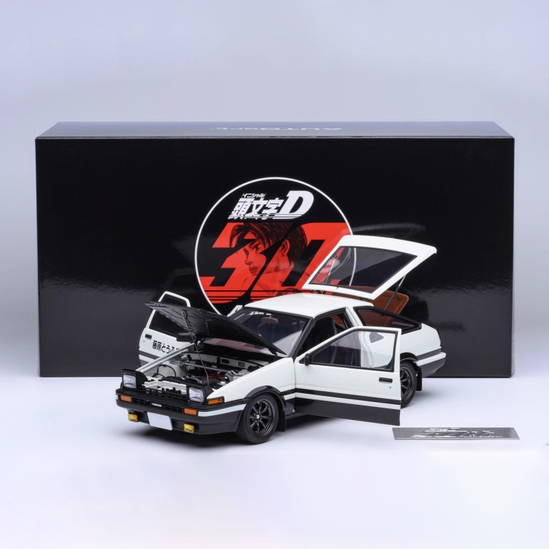 AUTOart 1:18 Toyota AE86 “Initial D” 30th Anniversary Diecast Model Car