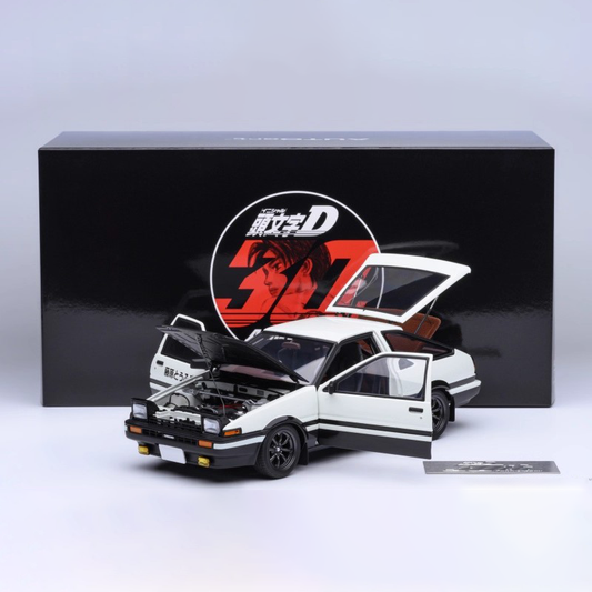 AUTOart 1:18 Toyota AE86 “Initial D” 30th Anniversary Diecast Model Car