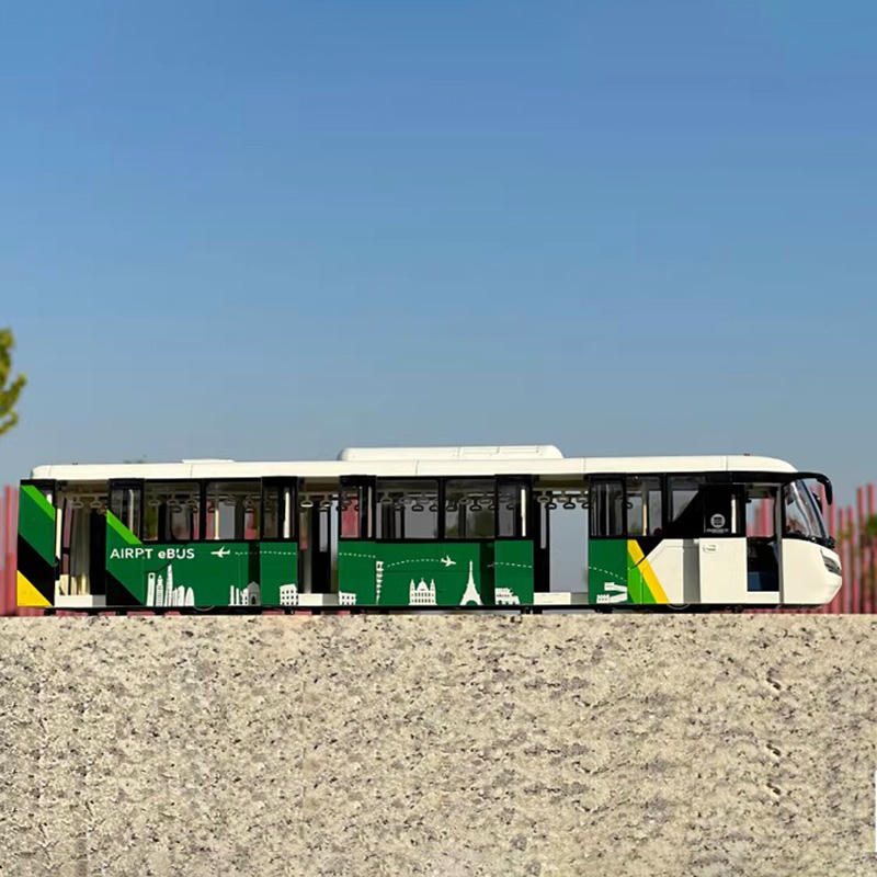 Original 1:42 Airport Shuttle Bus Alloy Model