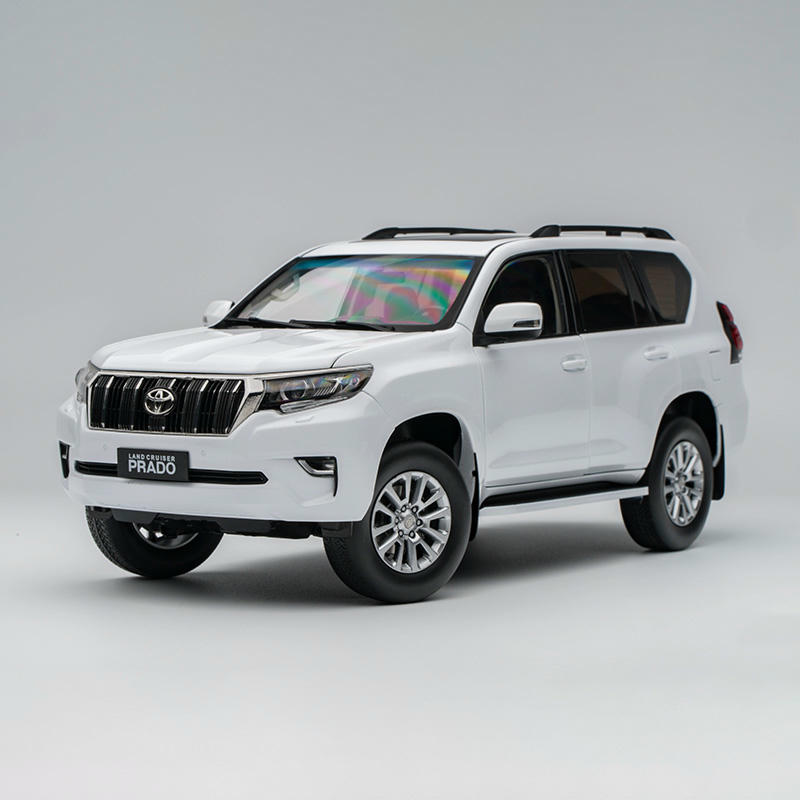 YC Model Toyota Land Cruiser Prado LC150 2018 1:18 Diecast Model Car