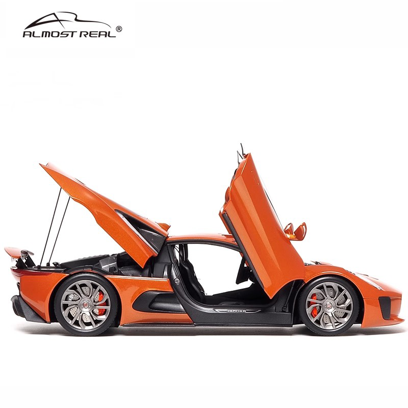 AR almost real Jaguar CX75 2013 1:18 alloy fully open car model limited edition