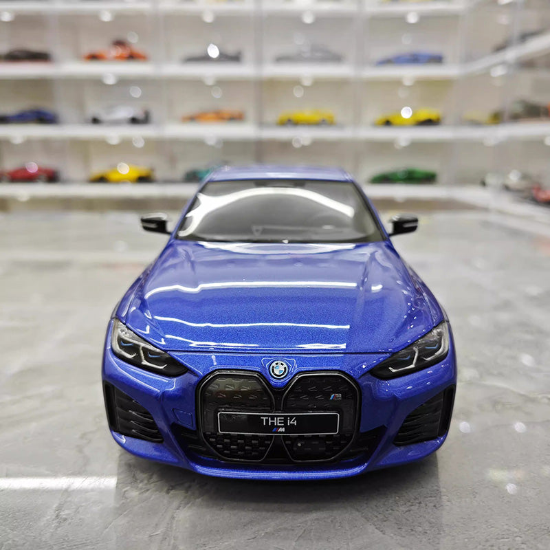 OTTO 1:18 BMW i4 M50 Resin Model Car – Blue（OT453）