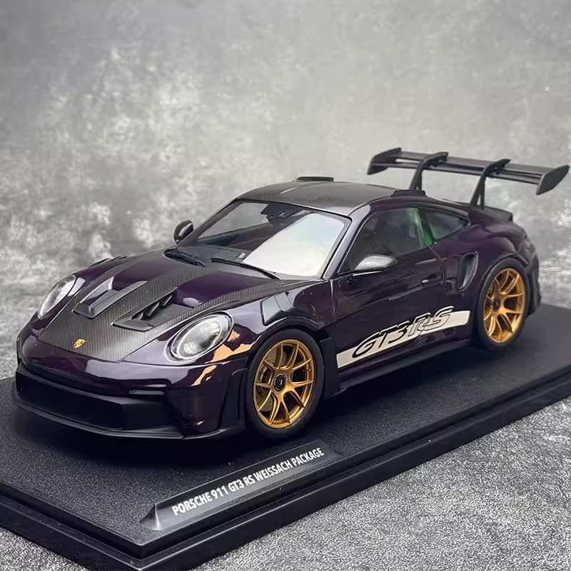 SOLIDO 1:18 Porsche 911 GT3 RS 2024 Diecast Model