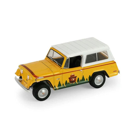 GreenLight 1:64 Smokey Bear Jeepster Commando Diecast Model