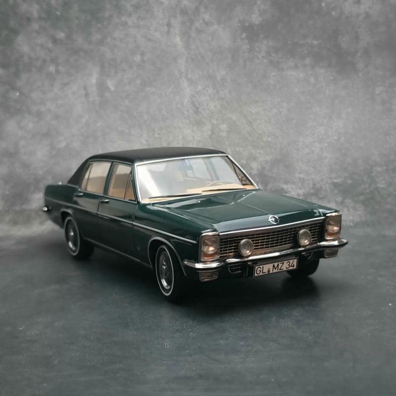 NOREV 1:18 Opel Diplomat V8 1969 Diecast Model Car – Classic German Luxury Sedan Collectible