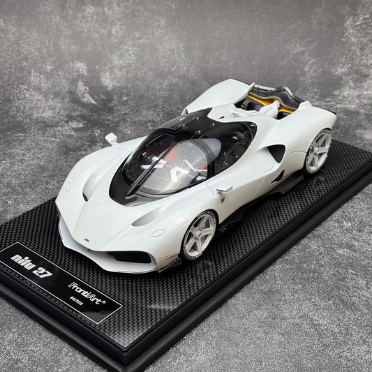Frontiart FA Nilu27 White 1:18 Limited Resin Model Car