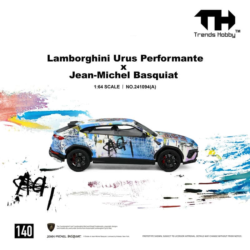 TH 1:64 Lamborghini Urus Performante #140 Diecast Model