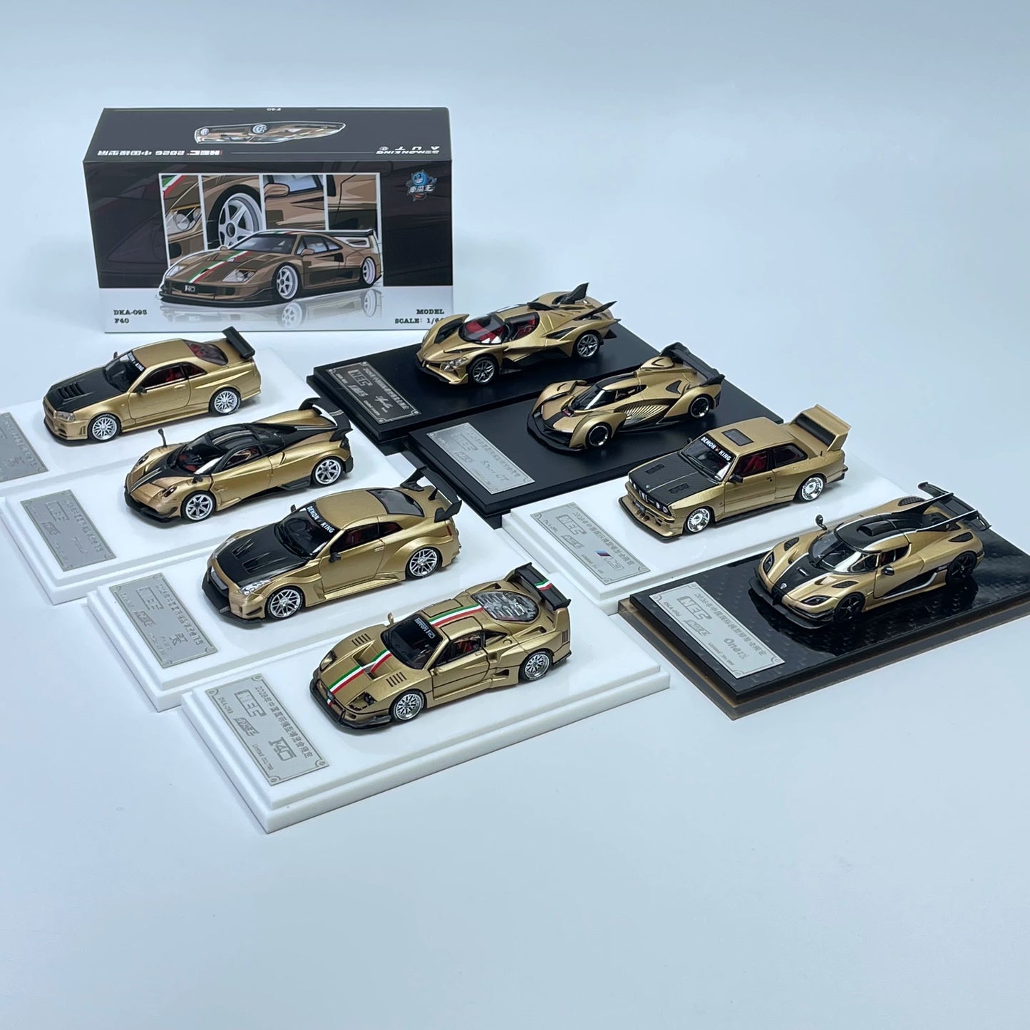 Car King HEC2026 Exhibition Limited Edition 1:64 Diecast Model Collection – Gold