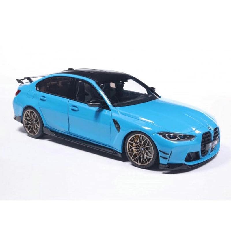 Solido 1:18 BMW M3 Performance Parts Daytona Beach Blue 2024 Diecast Model Car