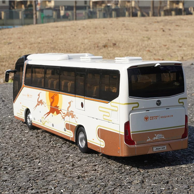 Official Foton AUV BJ6122 1:36 Luxury Coach Bus Diecast Model