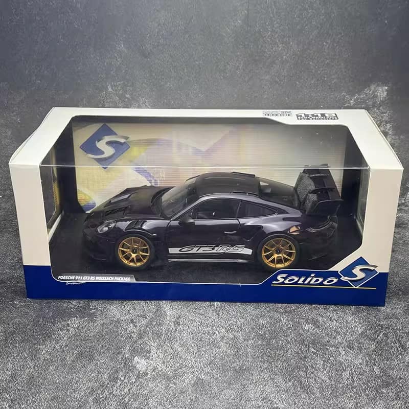 SOLIDO 1:18 Porsche 911 GT3 RS 2024 Diecast Model