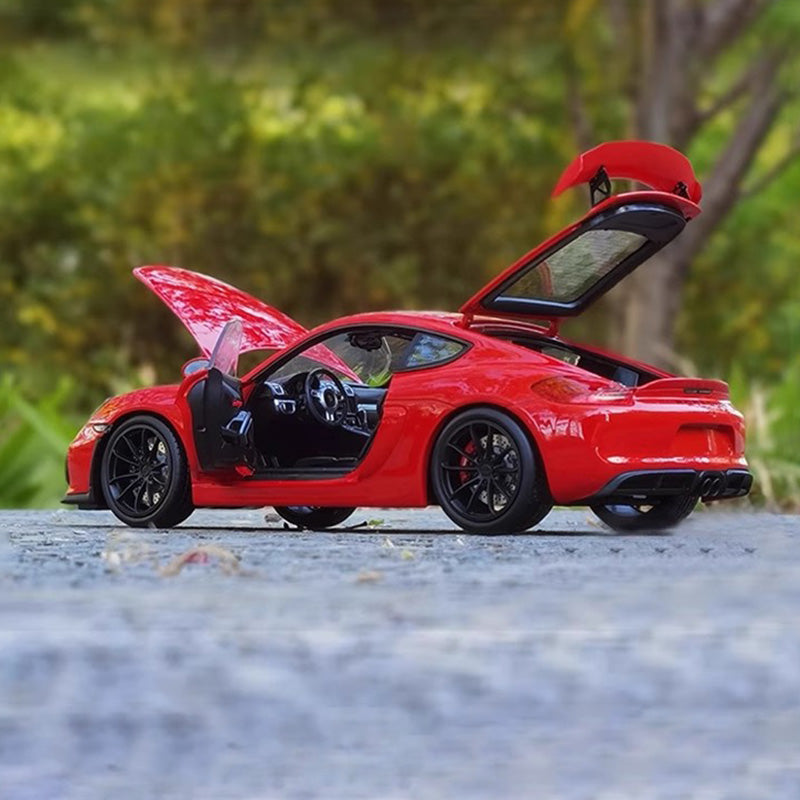 Schuco Porsche Cayman GT4 1:18 Diecast Model Car