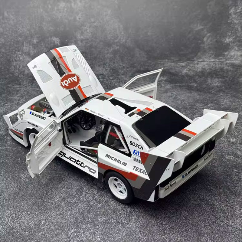 AUTOart 1:18 Audi Quattro S1 Rally Monte Carlo 1986 Diecast car Model