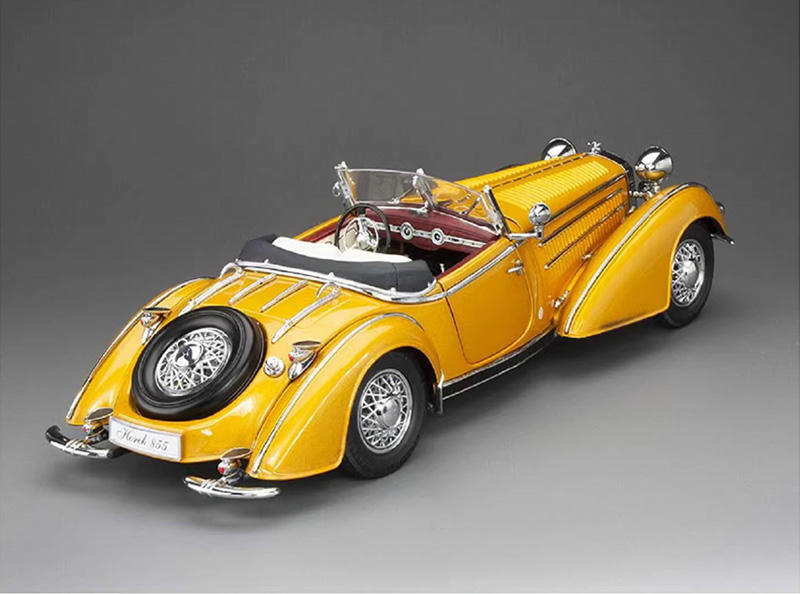SunStar 1:18 1939 Horch 855 Roadster Diecast Model – YX car model