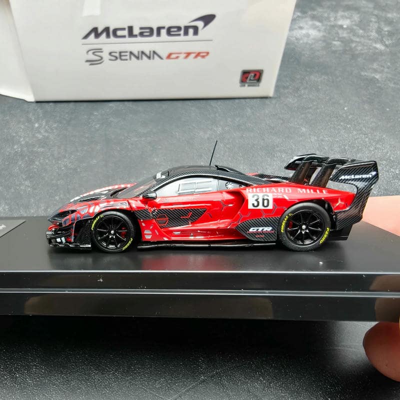 LCD Models 1:64 McLaren Senna GTR Diecast Model Car – Alloy Hypercar Collectible